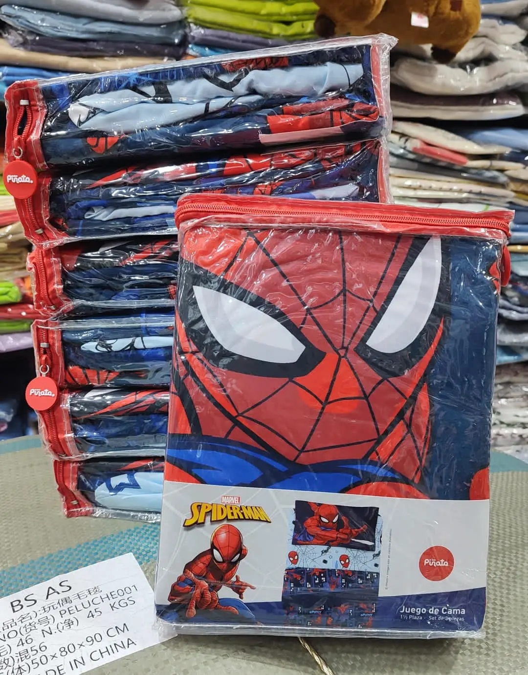 Juego De Sabanas Infantil Piñata 1 1/2 Plazas V/Diseños (3 Piezas)