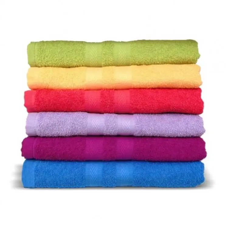 Juego De Toalla Y Toallon Calfat 360gr 100% Algodon V/Colores 