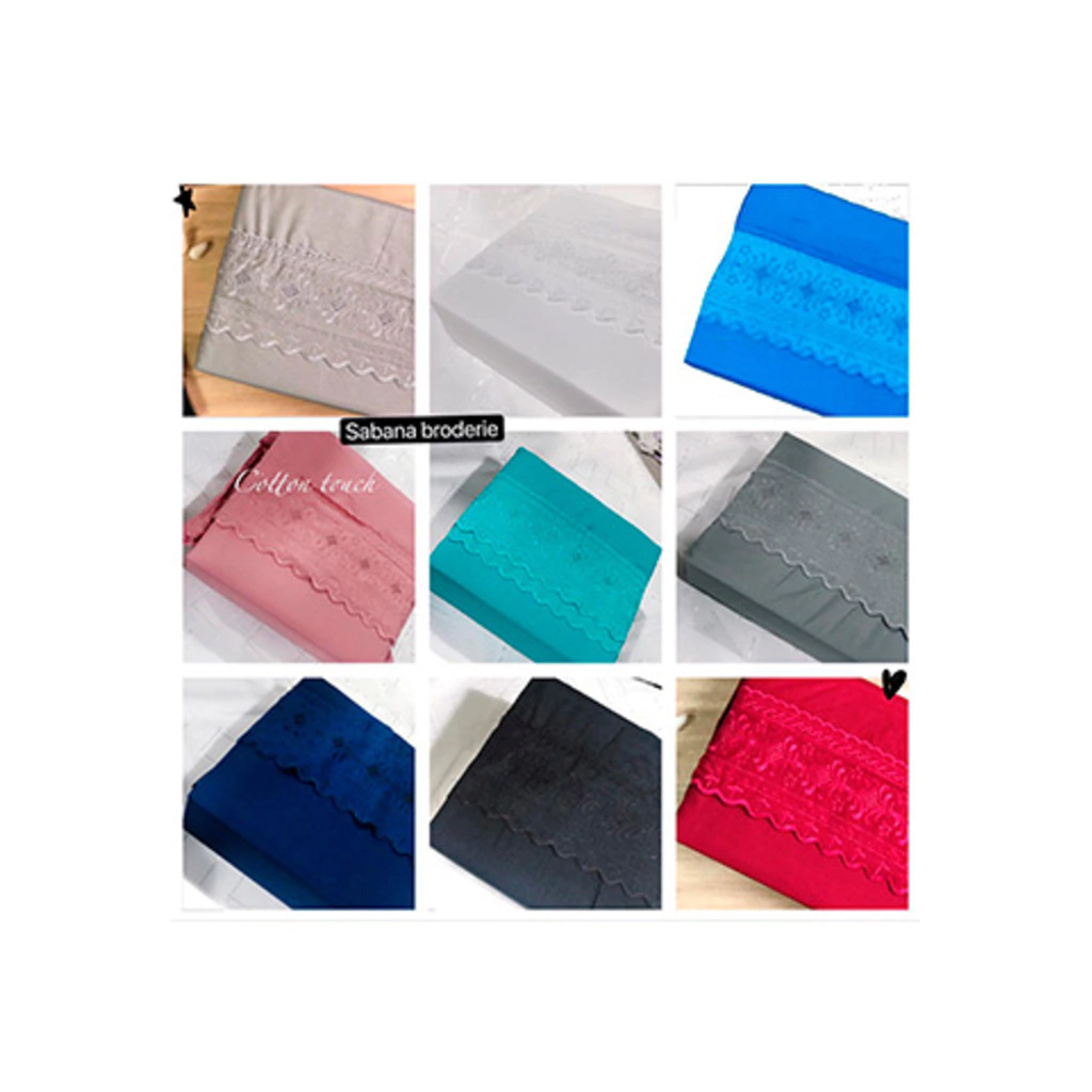 Juegos De Sabanas Broderie City Blanco  180 Hilos Extra Suave Premium 1 1/2 Plazas