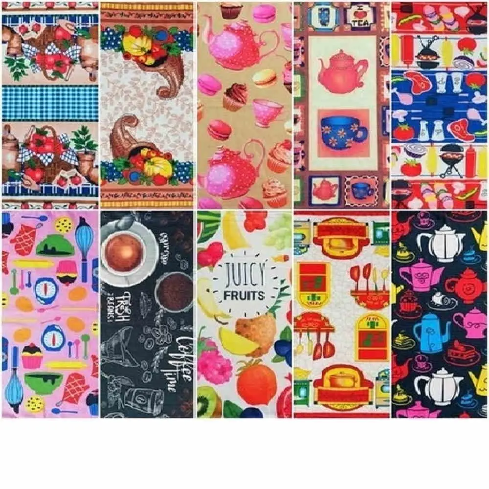 Repasadores de Cocina Microfibra Pack de 12 Piezas